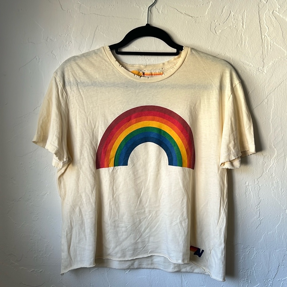 Aviator Nation Rainbow Tee